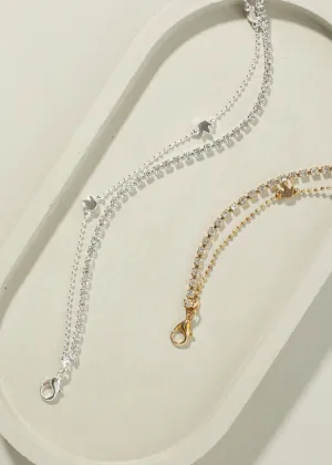 Crown Charm Anklet