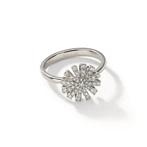 Damiani Margherita 18ct White Gold 0.36ct Diamond Ring