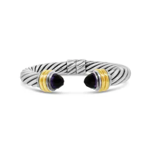 David Yurman Cable Classic with Amethyst Bracelet 10 mm