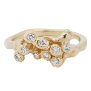 Diamond Sea Anemone Ring