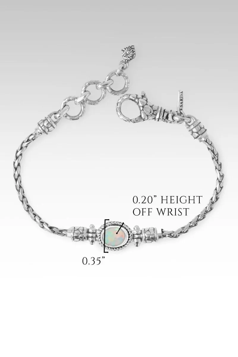 Ethereal Beauty Bracelet? in Australian White Opal