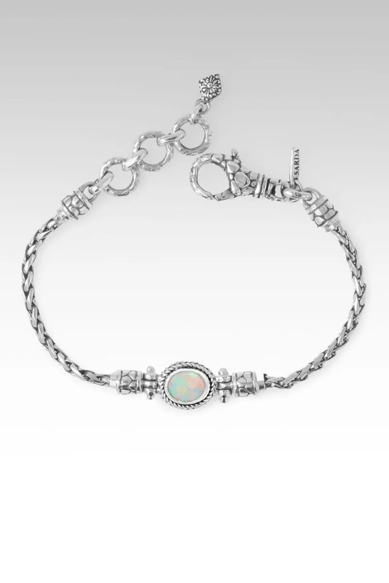 Ethereal Beauty Bracelet? in Australian White Opal