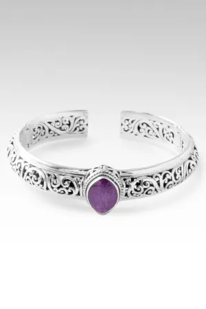 Faithful Walk Cuff? in Purpurite
