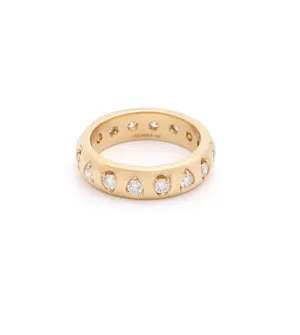 Forever & Always a Pair - Love : Diamond Gemstone Band