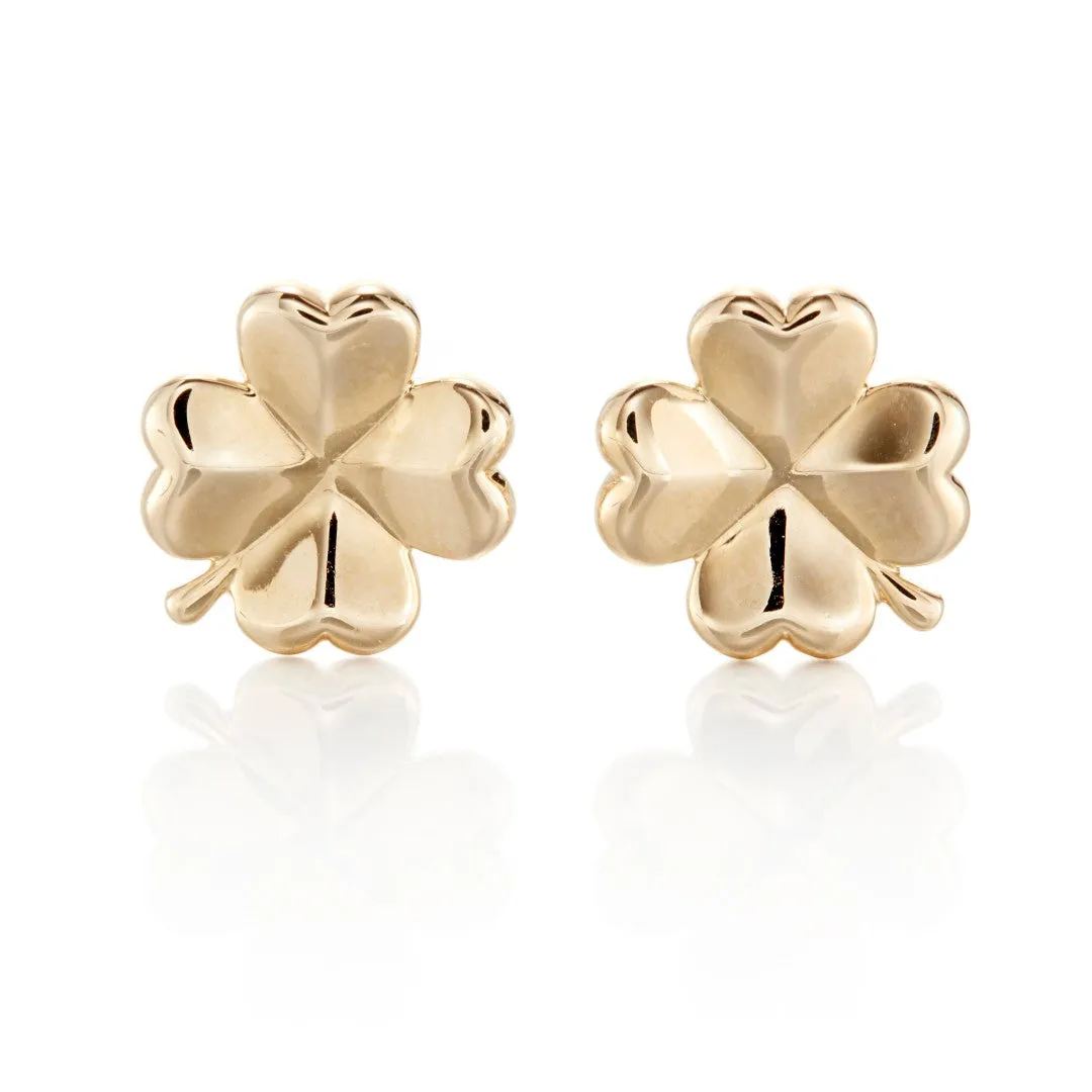 Four-Leaf Clover Earrings