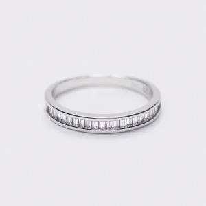 Full Band Baguette Ring