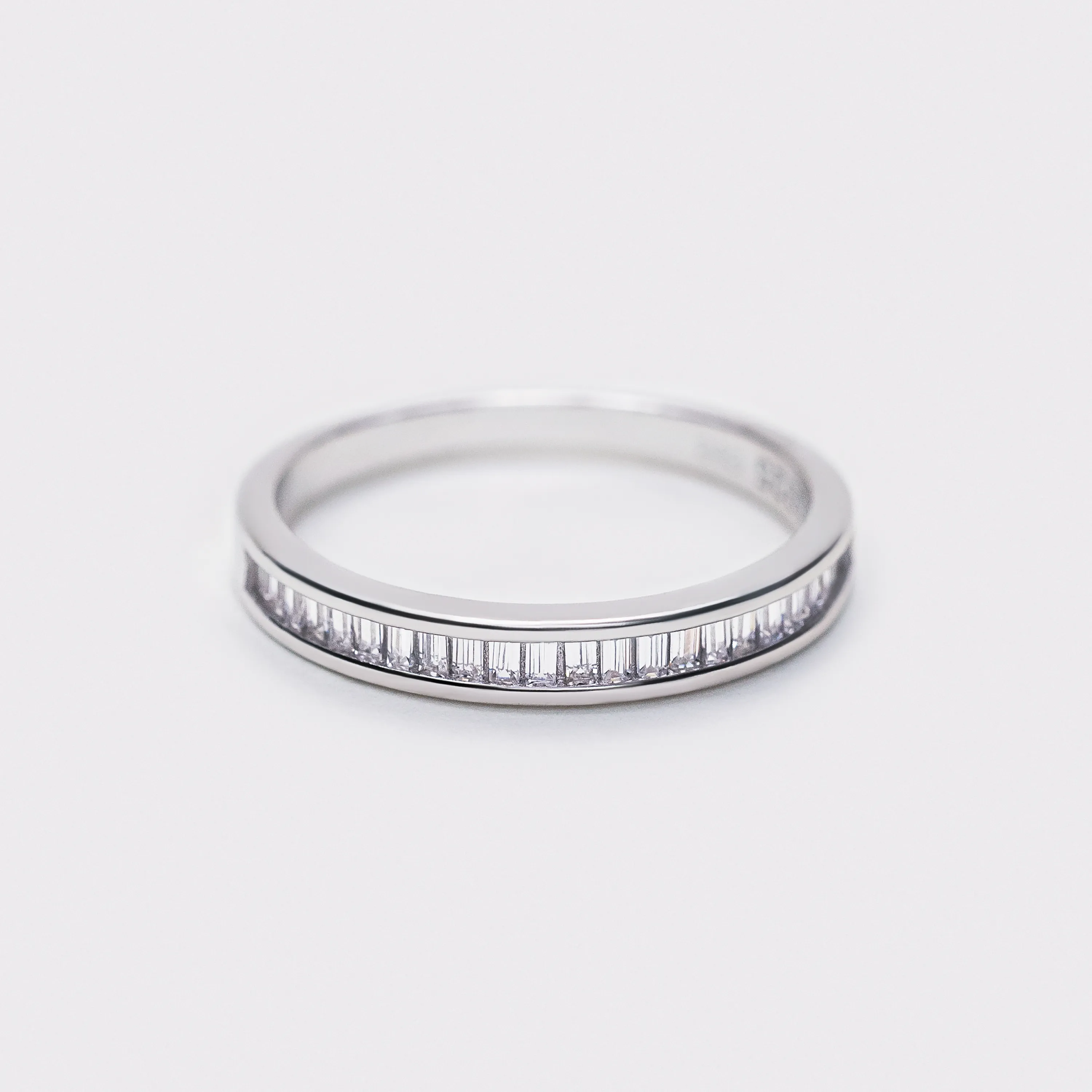 Full Band Baguette Ring