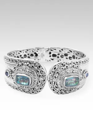 Gleeful Moments Tip-to-Tip Bracelet? in Dragon Wings? Mystic Quartz & Sheer Luck? Mystic Topaz