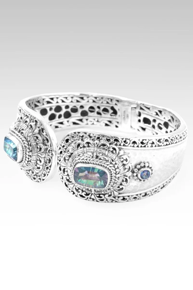 Gleeful Moments Tip-to-Tip Bracelet? in Dragon Wings? Mystic Quartz & Sheer Luck? Mystic Topaz