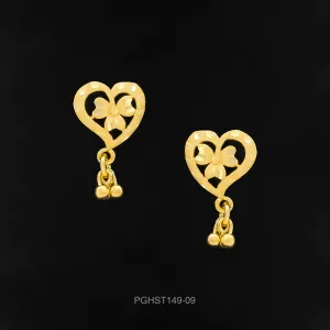 GOLDEN HANGING STUD PGHST149-09