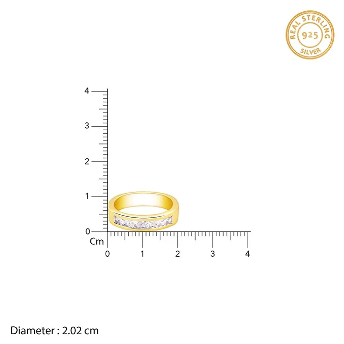 Golden Subdued Elegance Men's Ring