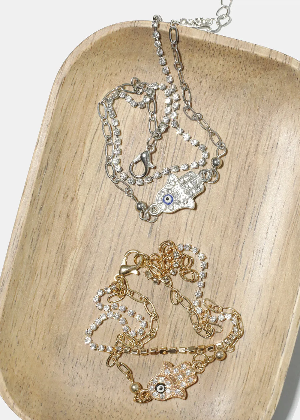 Hamsa Hand Anklet