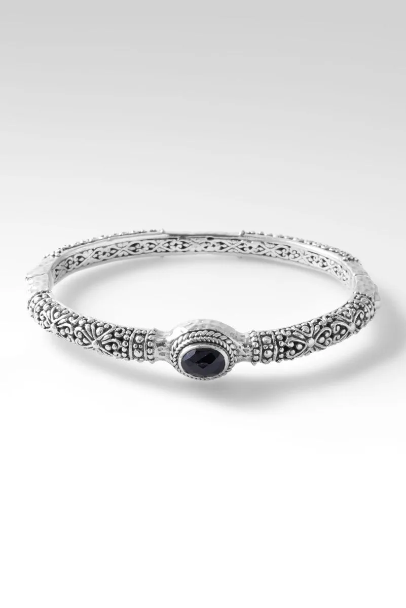 Harmony Bangle? in Black Spinel