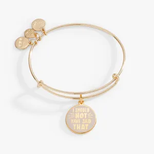 Harry Potter? Hagrid 'I Should Not Have Said That' Charm Bangle Bracelet