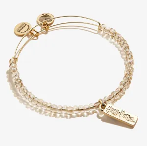 Harry Potter? Illumination Beaded Charm Bangle, Gold