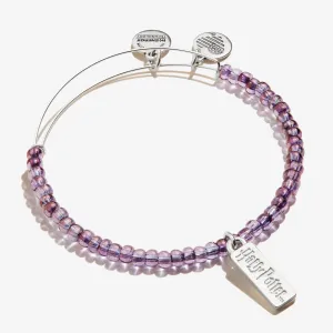 Harry Potter? Illumination Beaded Charm Bangle, Purple