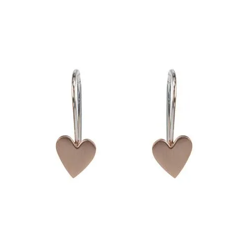 Heart Drop Earrings