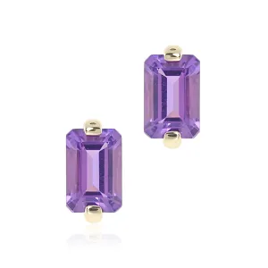 Jackie Earrings in Amethyst