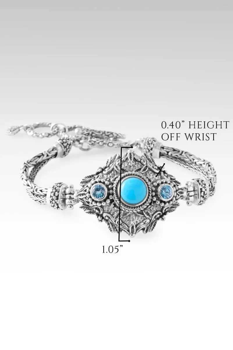 Joyful Journey Bracelet? in Sleeping Beauty Turquoise & Blue Zircon