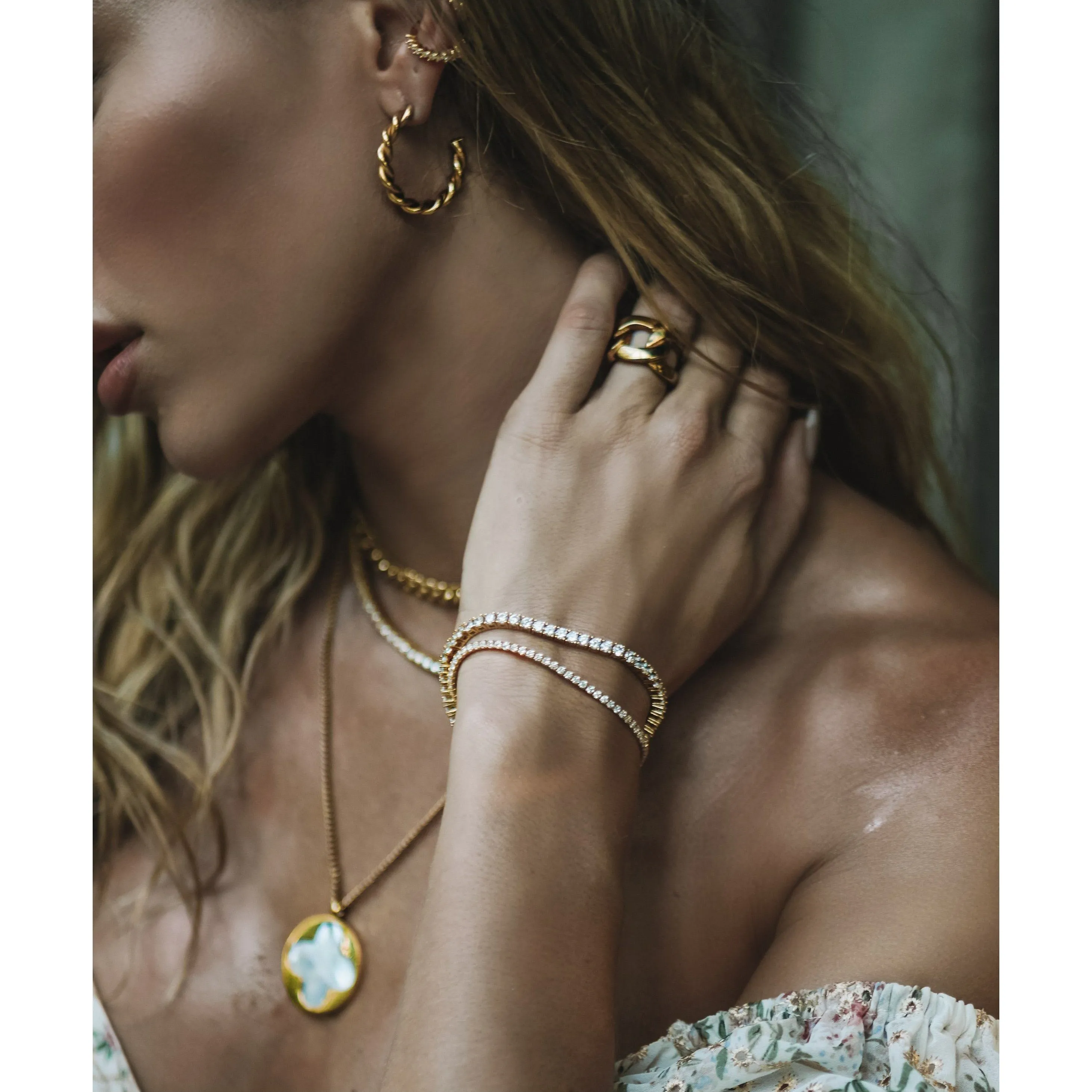 Karla Tennis Bracelet