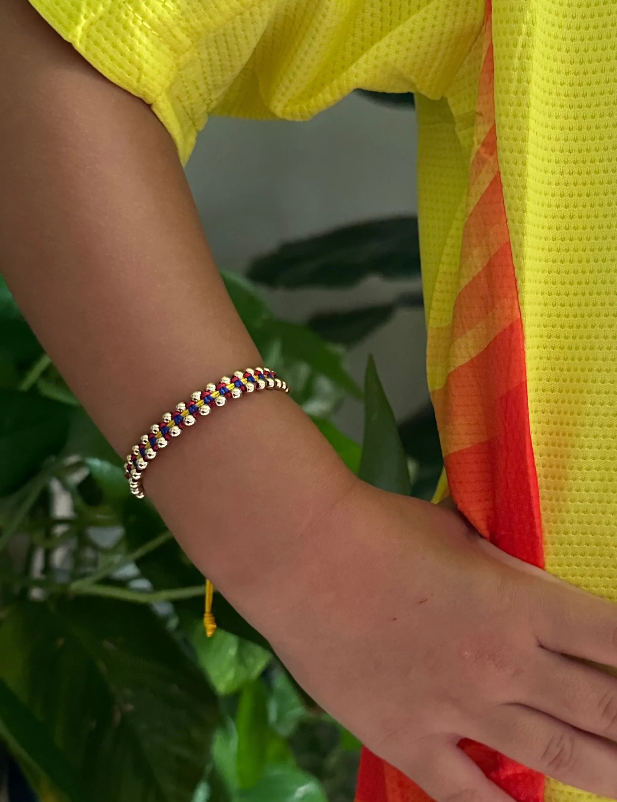 Kids 18K Gold-Filled Colombia Bracelet
