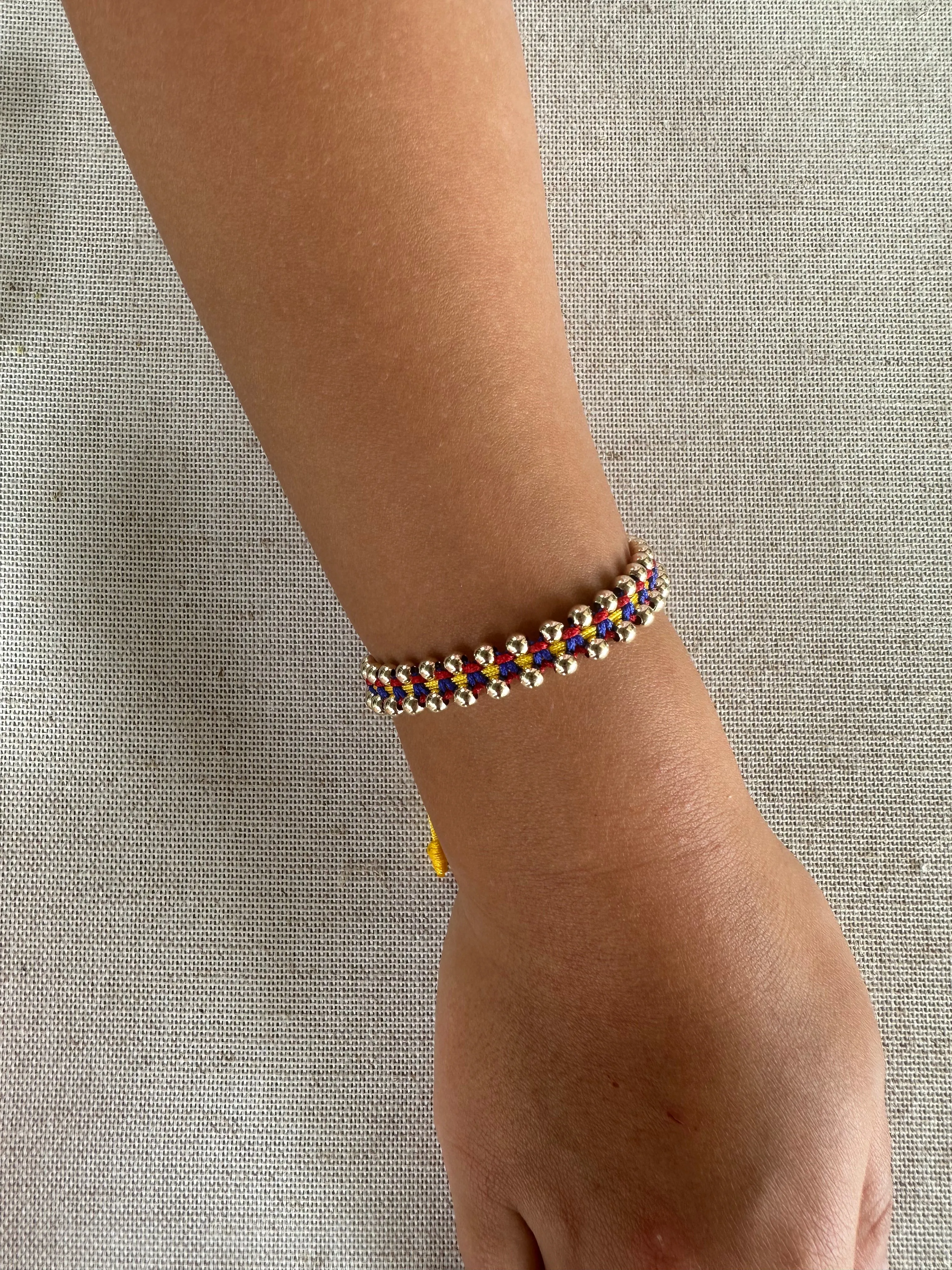 Kids 18K Gold-Filled Colombia Bracelet