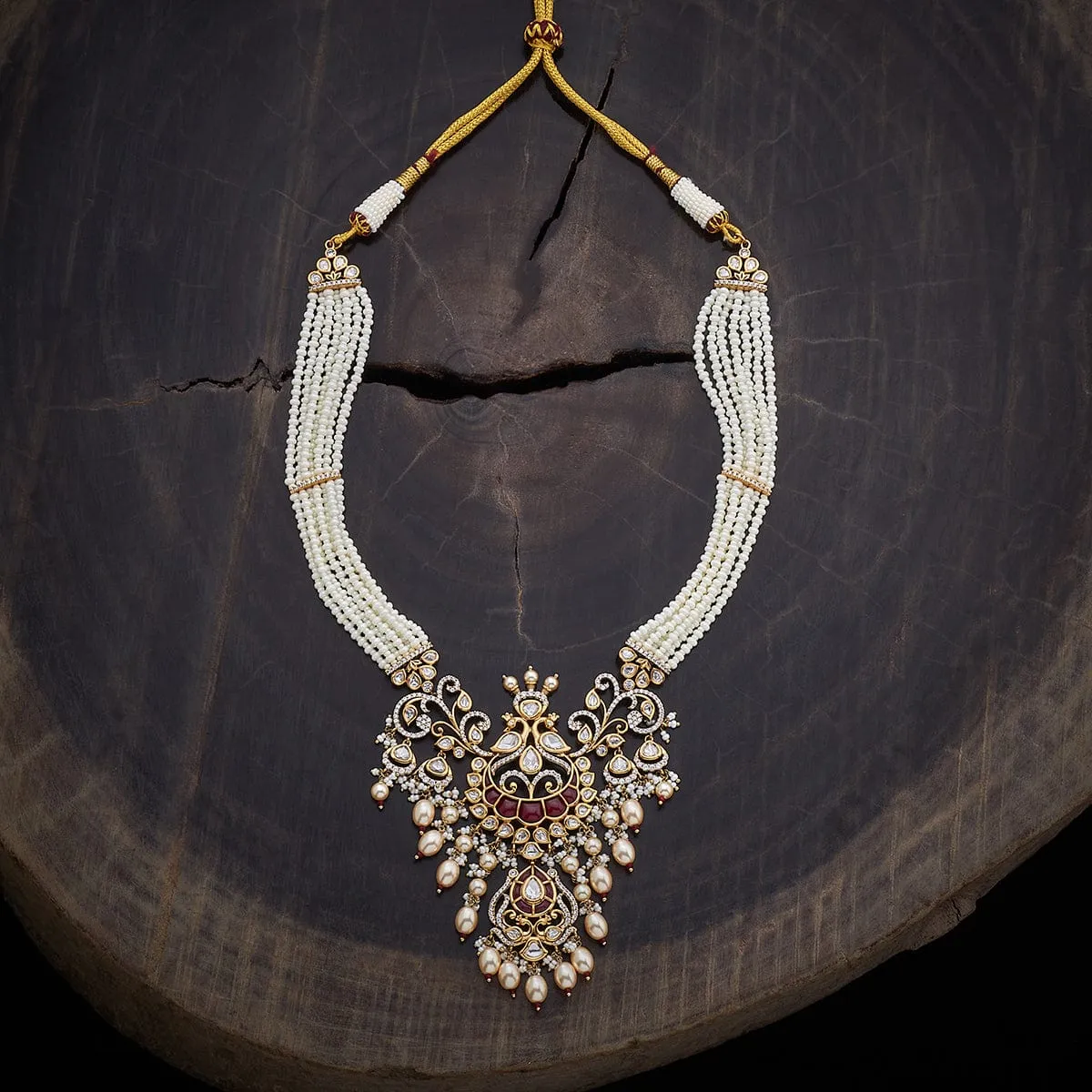 Kundan Necklace 164013