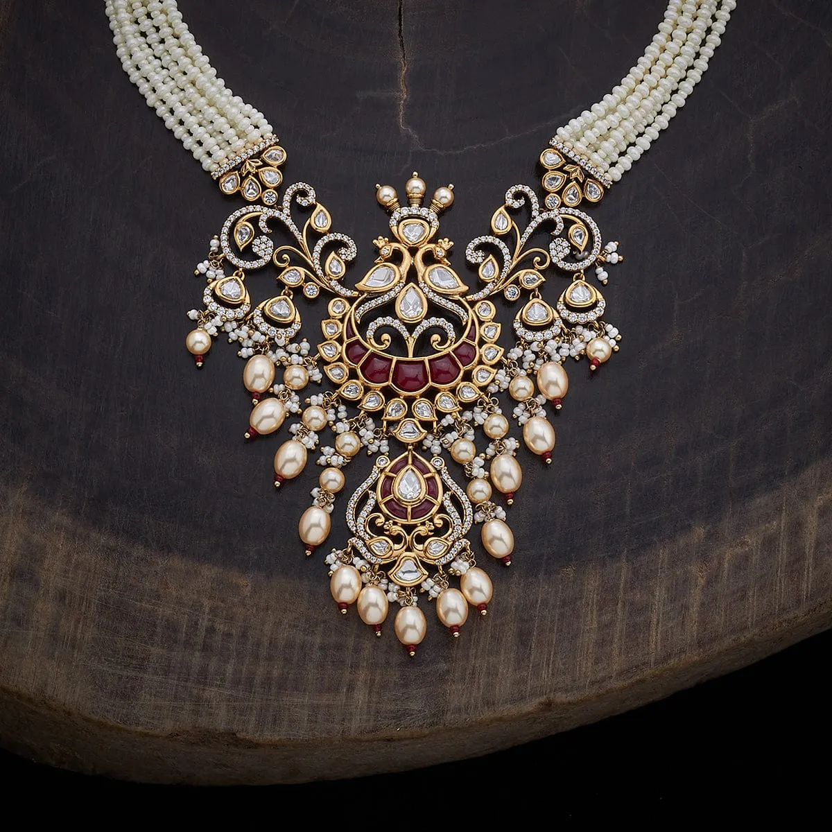 Kundan Necklace 164013