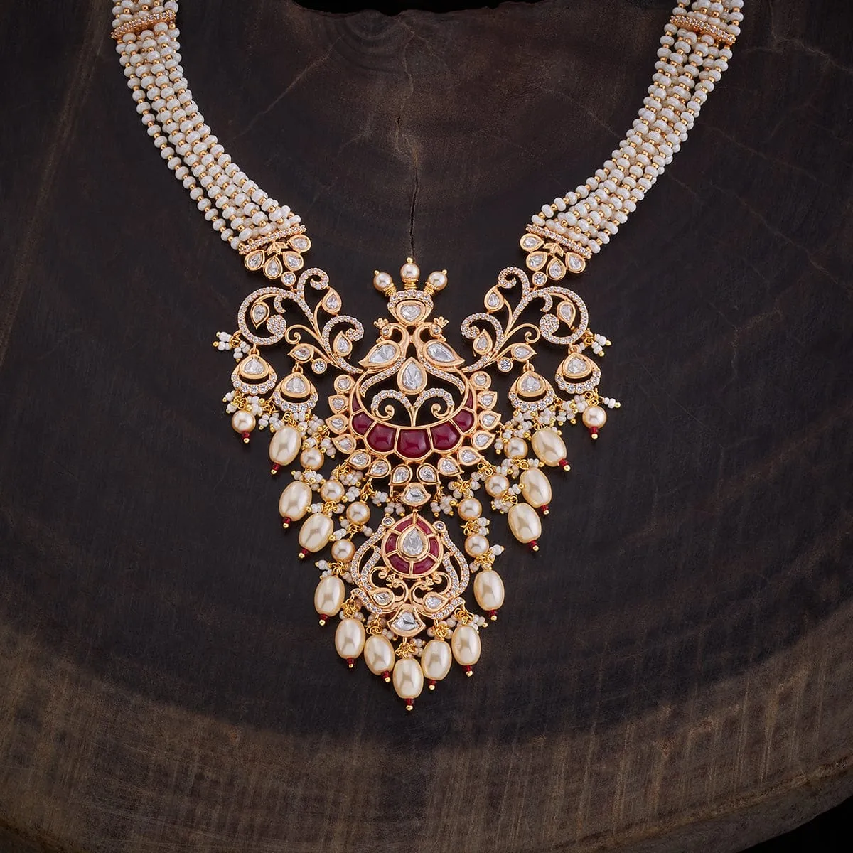 Kundan Necklace 164013
