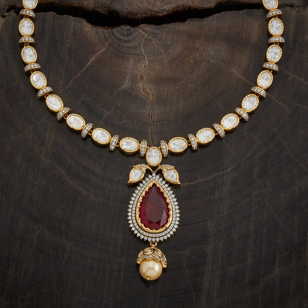 Kundan Necklace 173036
