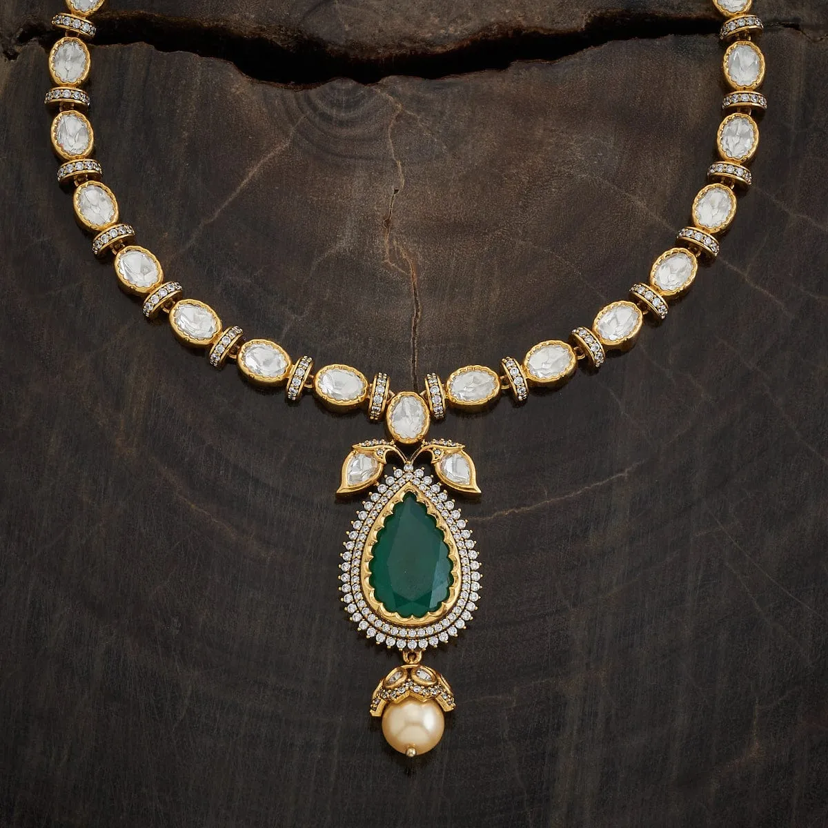 Kundan Necklace 173036