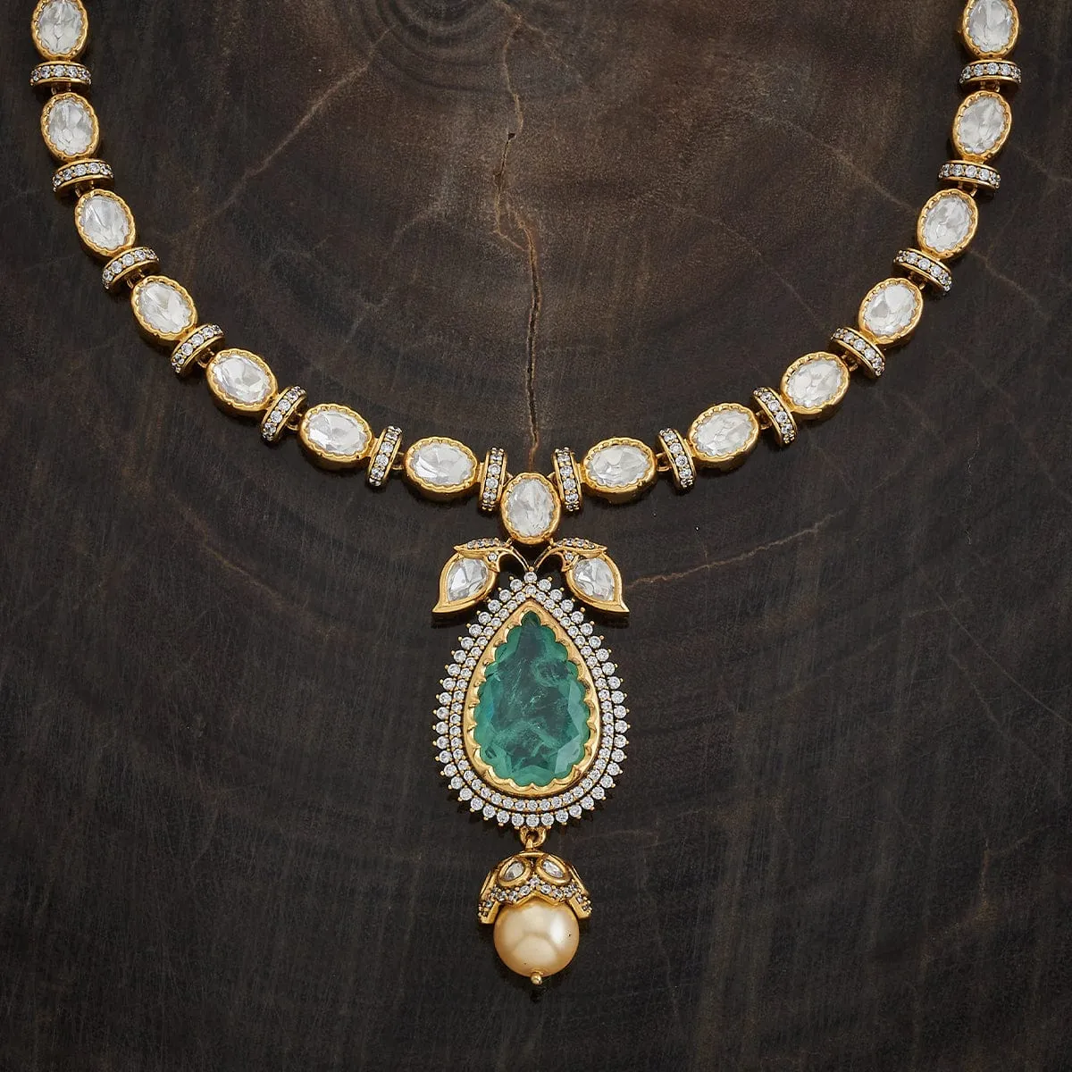 Kundan Necklace 173036