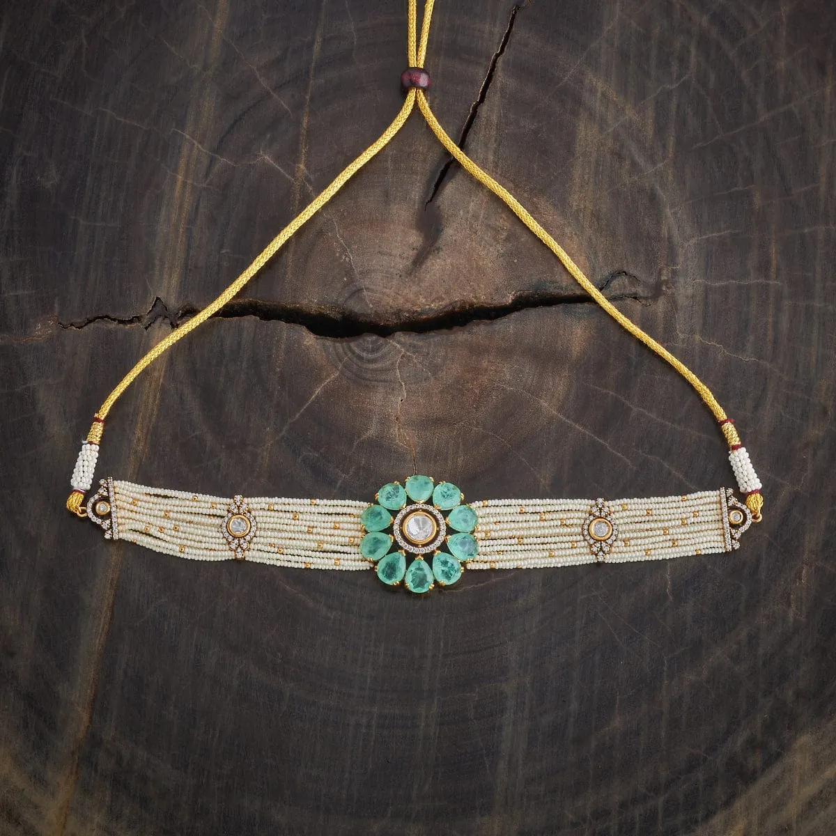 Kundan Necklace 174040