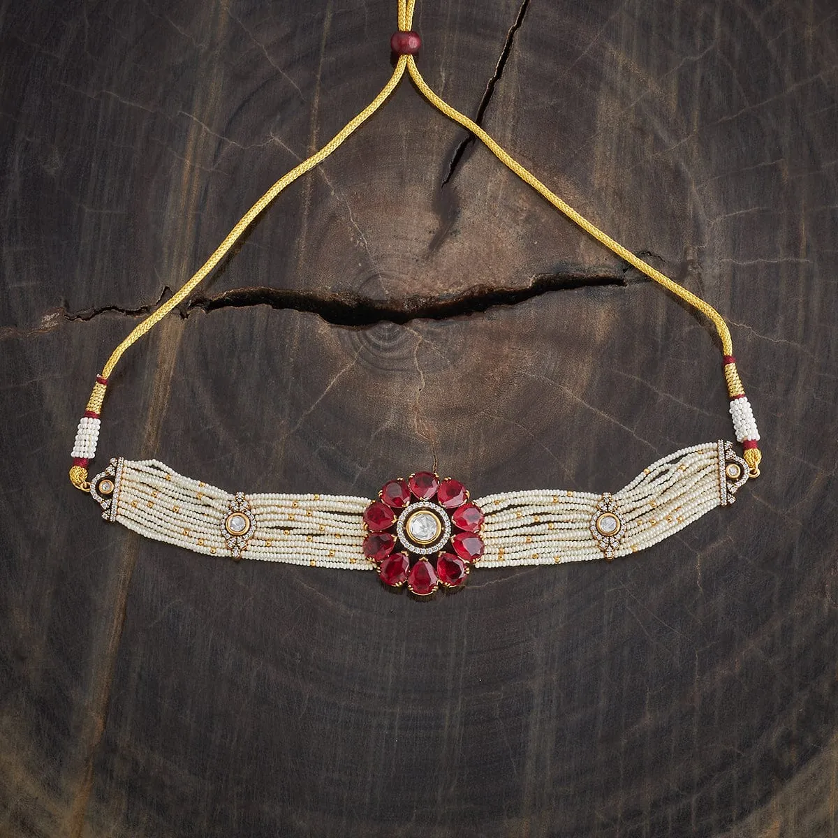 Kundan Necklace 174040