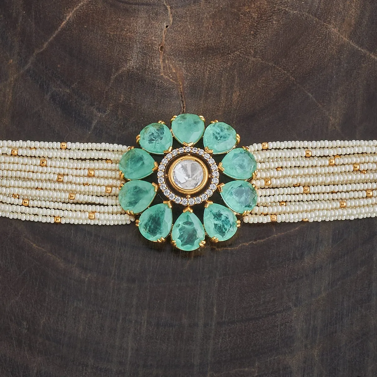 Kundan Necklace 174040