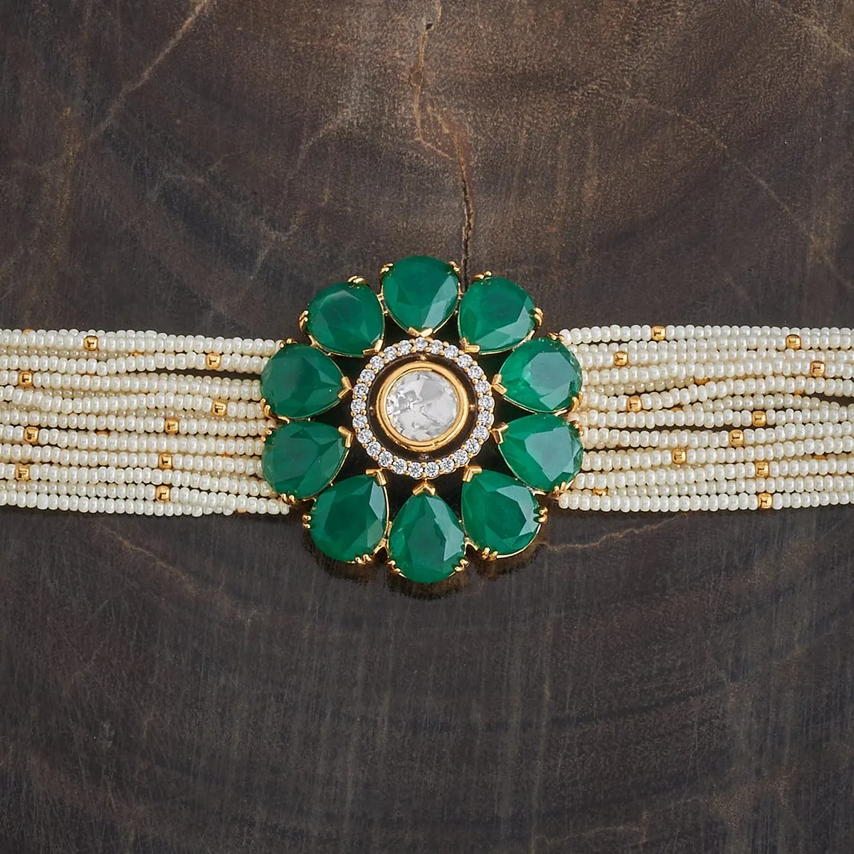 Kundan Necklace 174040