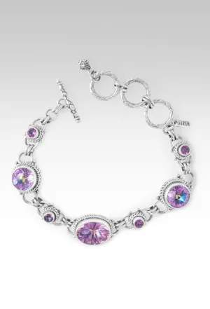 Let Your Faith Shine Bracelet? in Wanderjahr? Mystic Quartz, Lotus Blossom? Mystic Quartz & English Tearose? Mystic Topaz