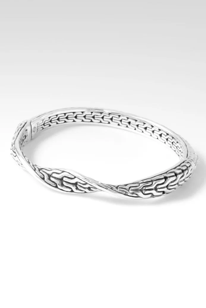 Linked In Love Bangle? in Chainlink