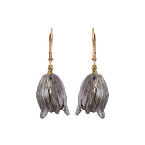 Noir Tulip Earrings