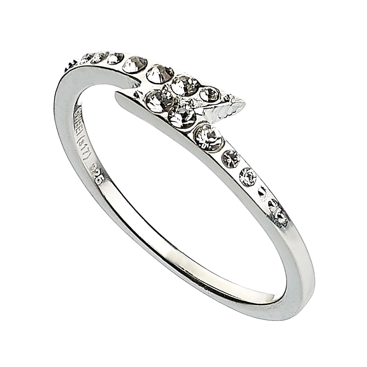 Official Harry Potter Sterling Silver Lightening Bolt Ring
