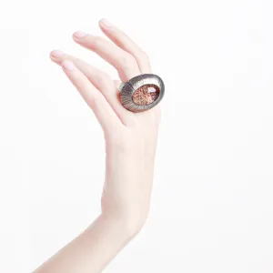 Oval Iris Ring