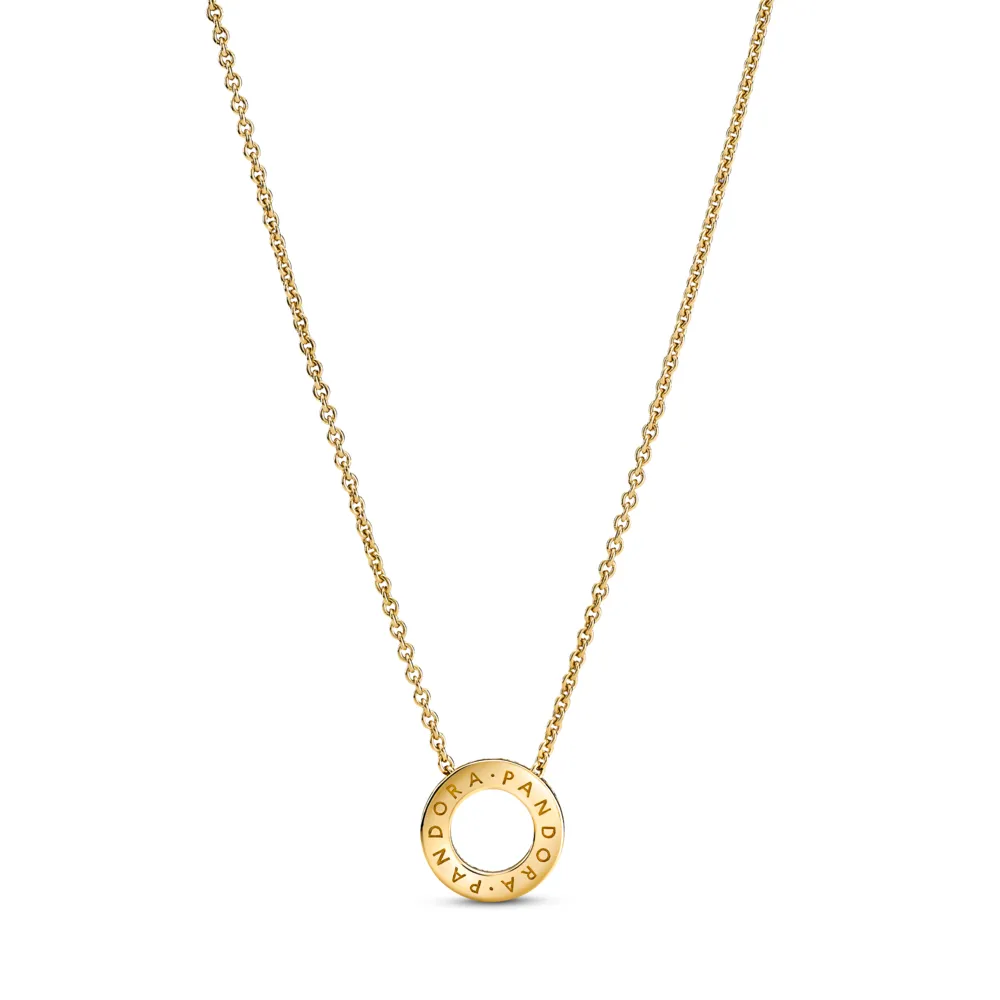 Pandora Logo Pav?? Circle Collier Necklace