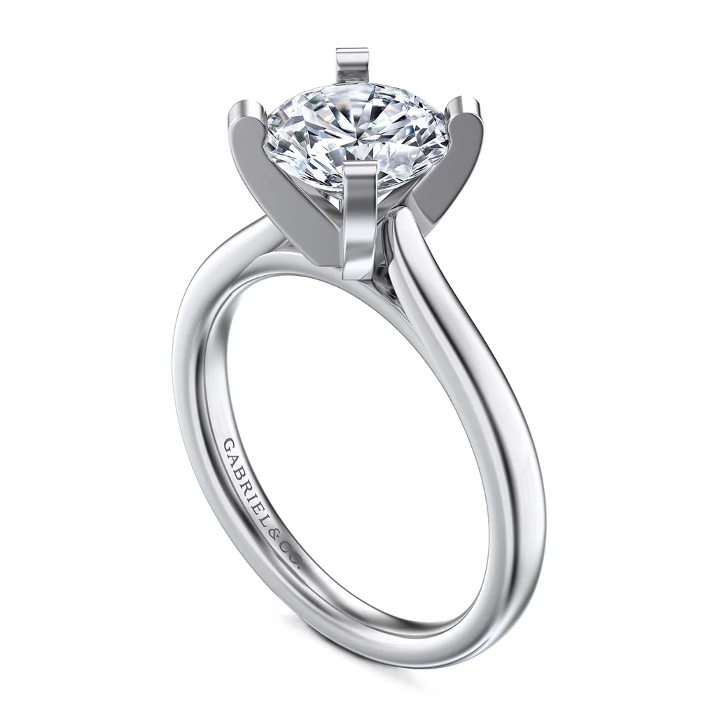 Platinum 'Michelle' Solitaire Engagement Ring