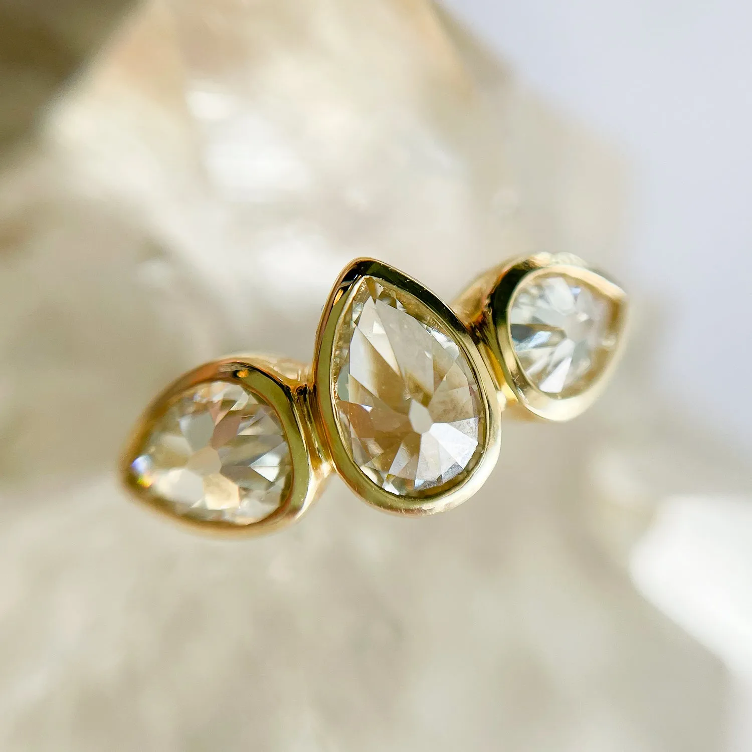 Polaris Three Diamond Ring