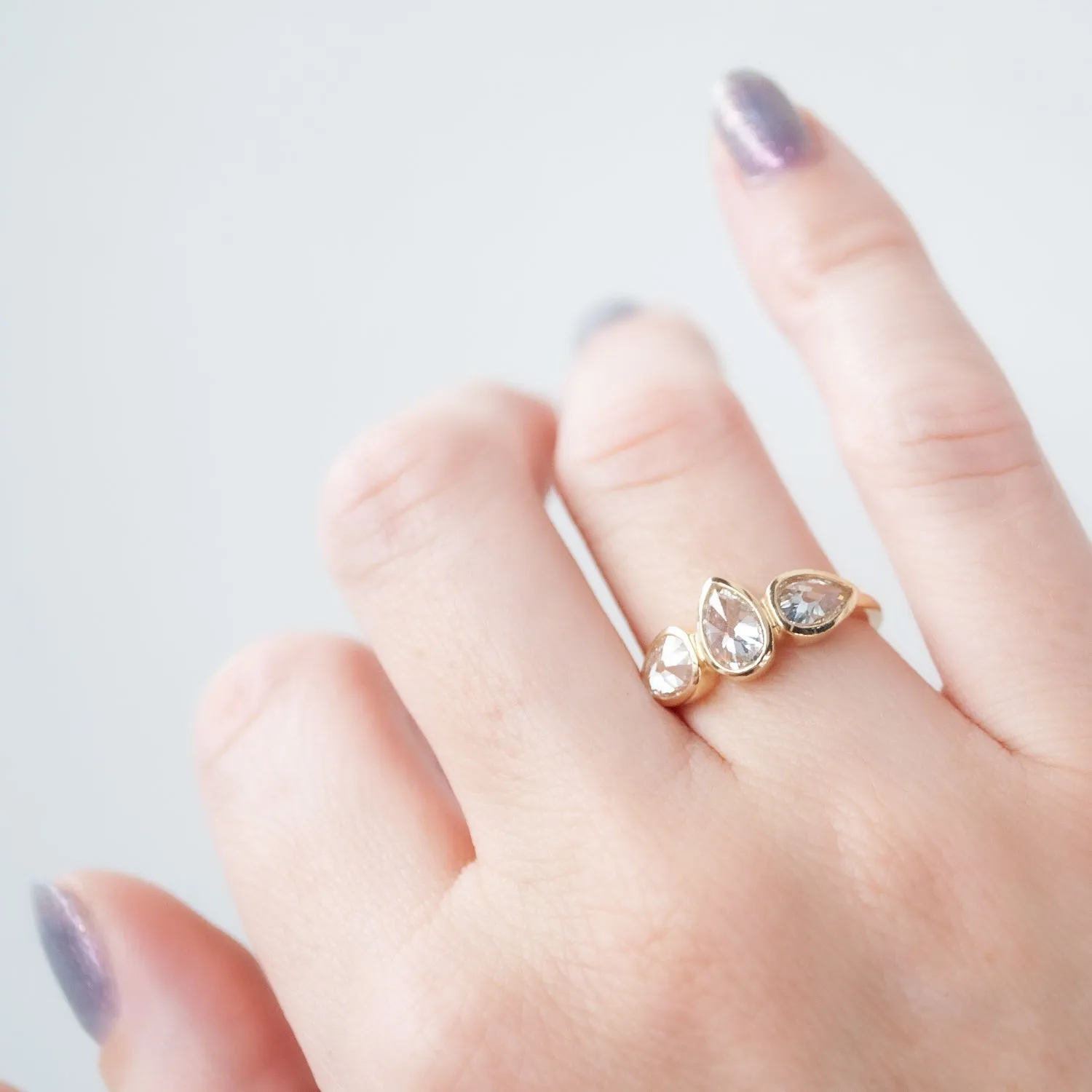 Polaris Three Diamond Ring