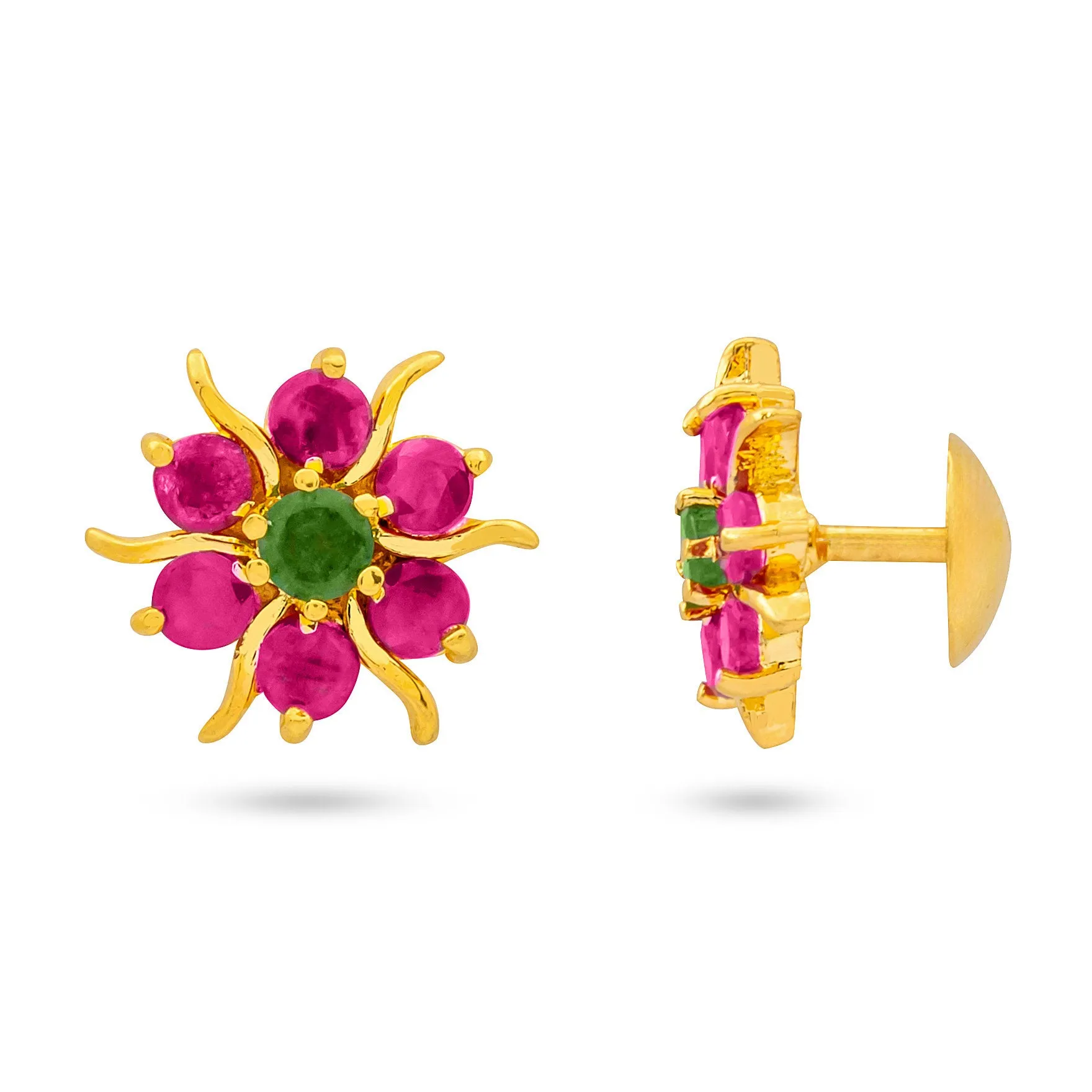 PREMIUM RATNA  PEARL STONE STUD PMRNSST3RJ-082