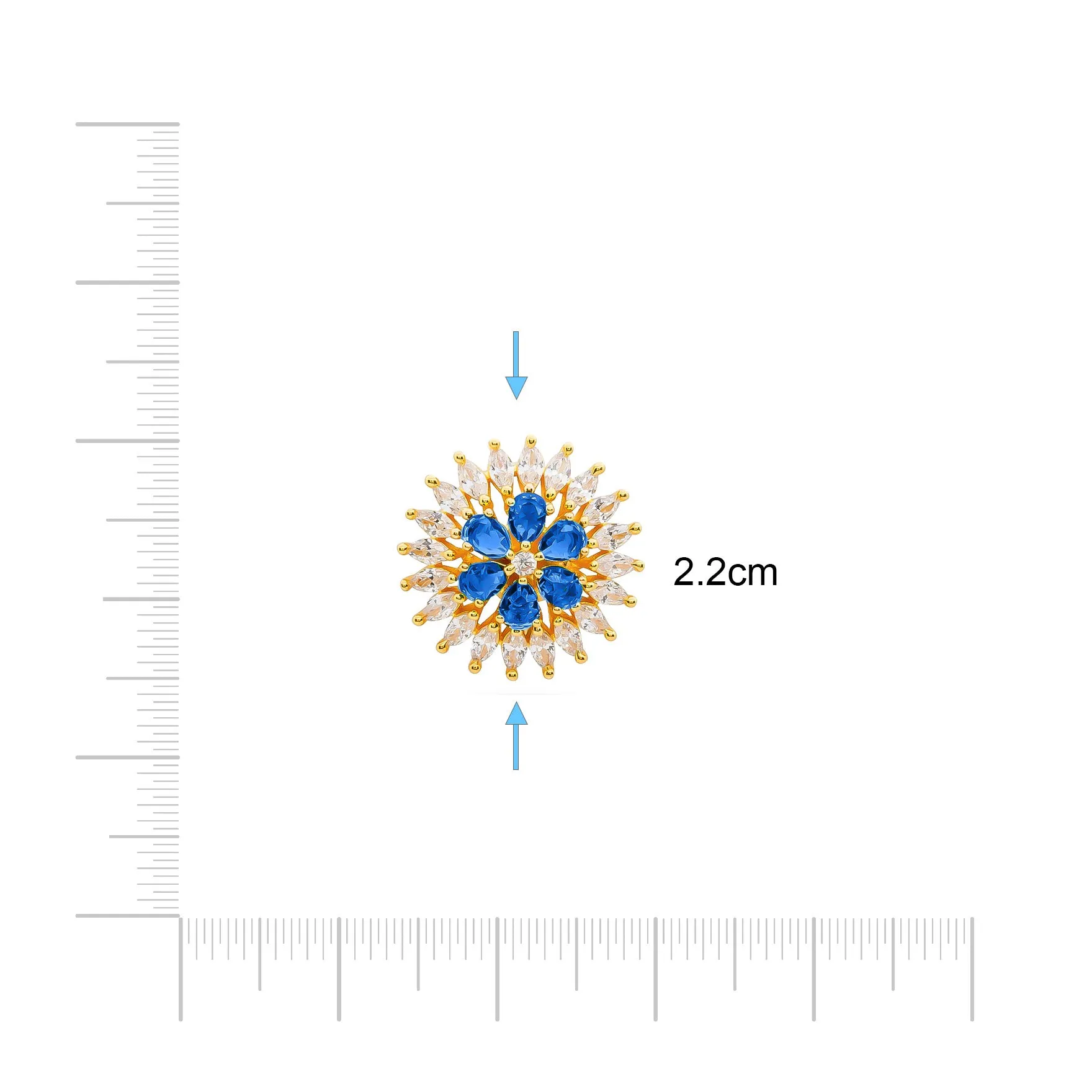 PREMIUM STONE STUD PMSST8WBL-082
