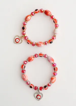 Red Evil Eye Bracelet