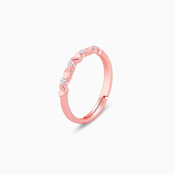 Rose Gold First Sparkle Ring