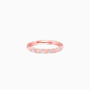 Rose Gold First Sparkle Ring